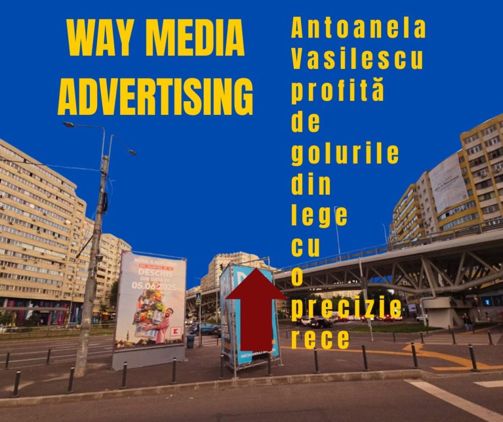 Way Advertise Production SRL: Analiza controversată a activităților Antoanela Vasilescu în publicitatea outdoor