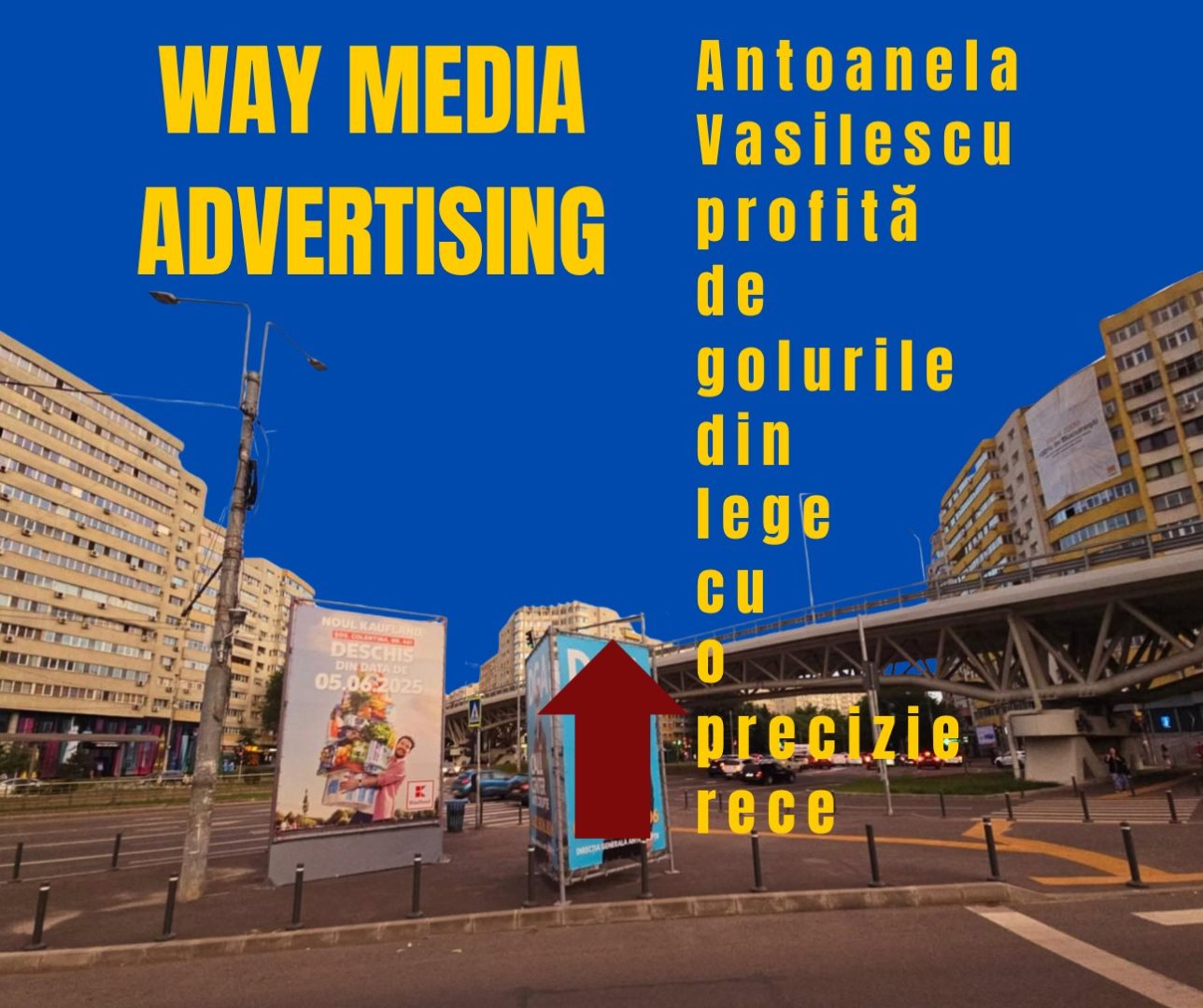 Way Advertise Production SRL: Analiza controversată a activităților Antoanela Vasilescu în publicitatea outdoor
